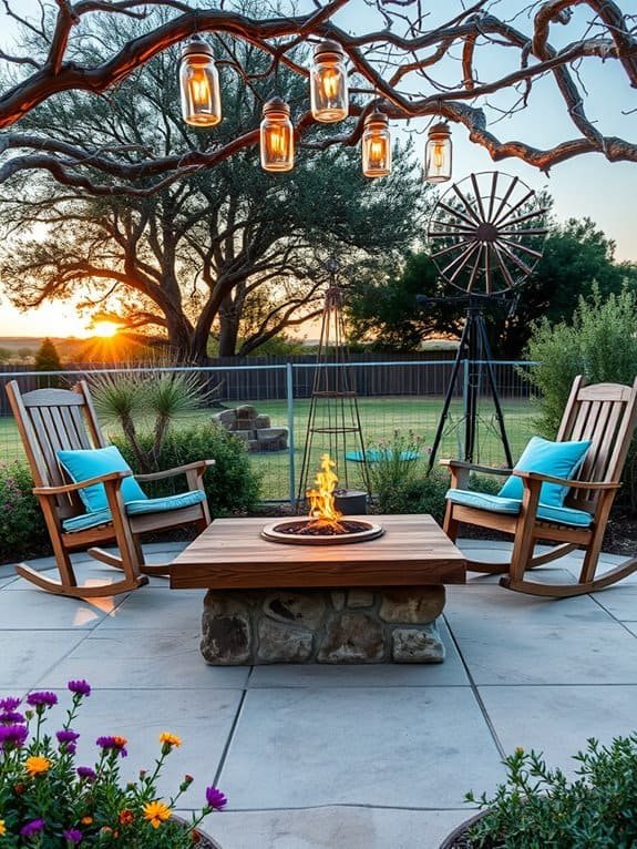 charming outdoor seating options