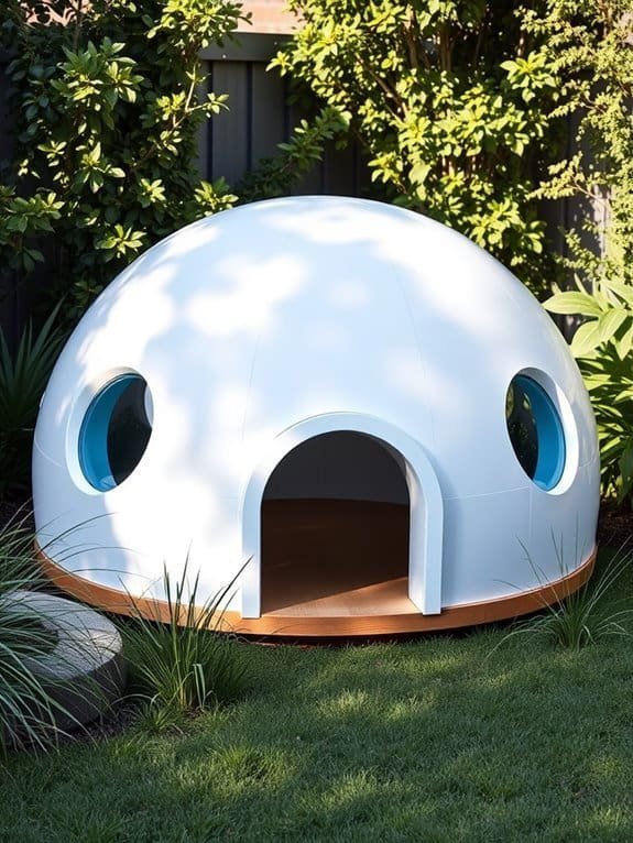chic arctic shelter concept