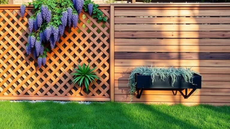 chic backyard fencing solutions