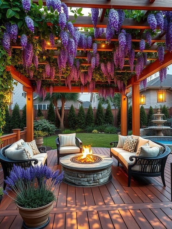 chic outdoor living spaces