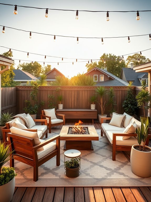 chic patio seating options