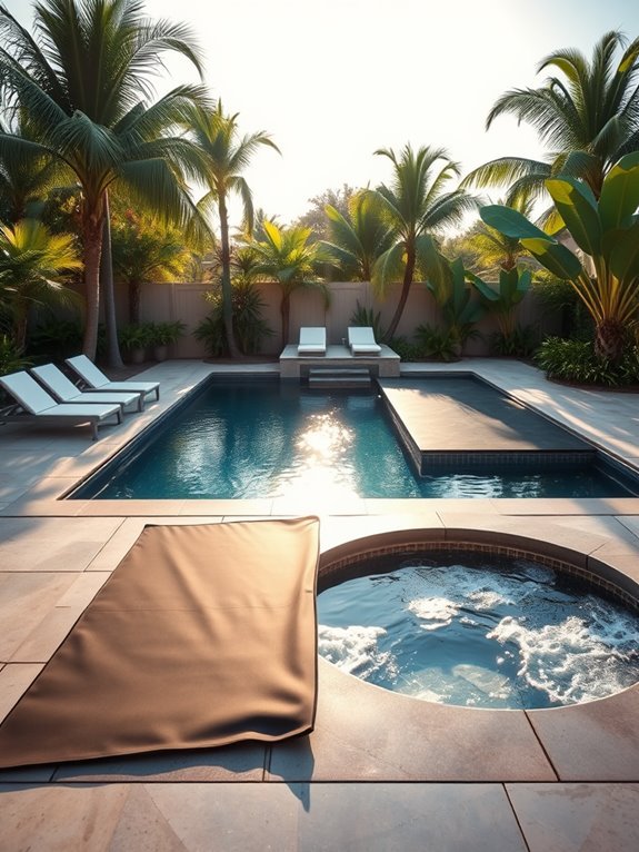 chic swimming pool protection