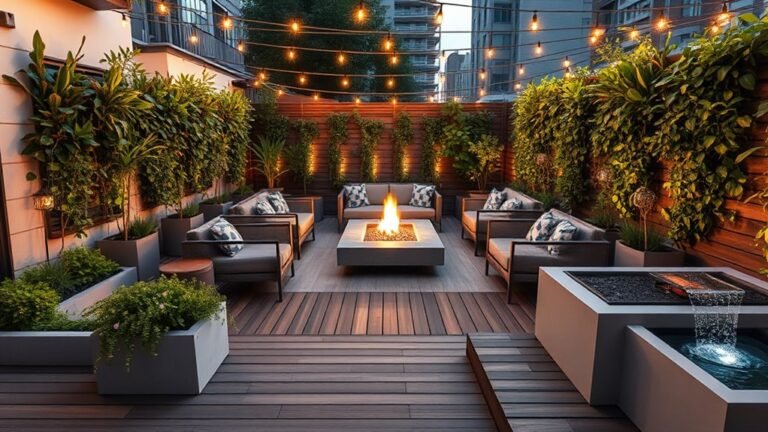 chic urban outdoor spaces