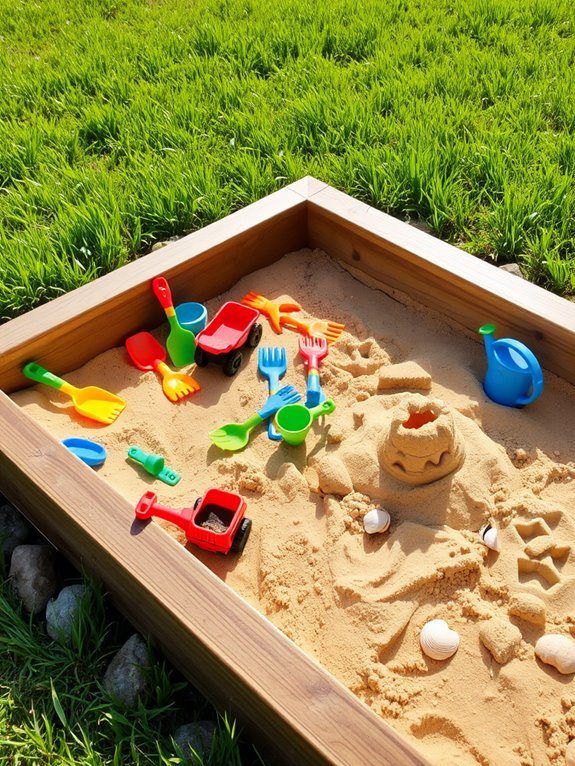 children s outdoor sand play