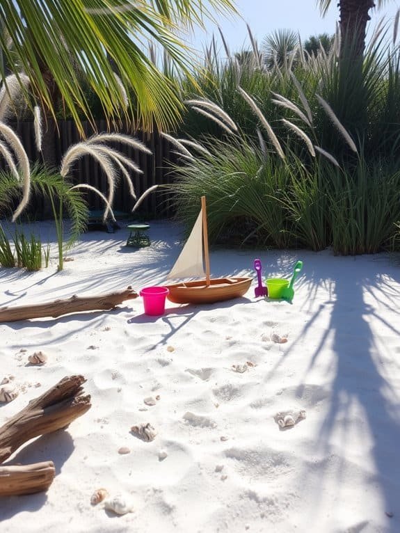 children s sandy play space