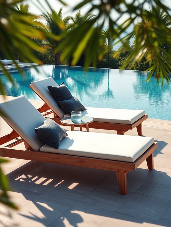 comfortable outdoor relaxation furniture
