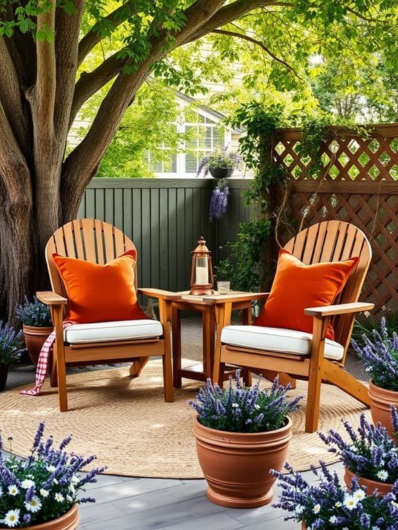 comfortable outdoor seating options