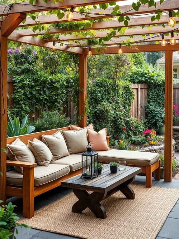 comfortable seating nook design