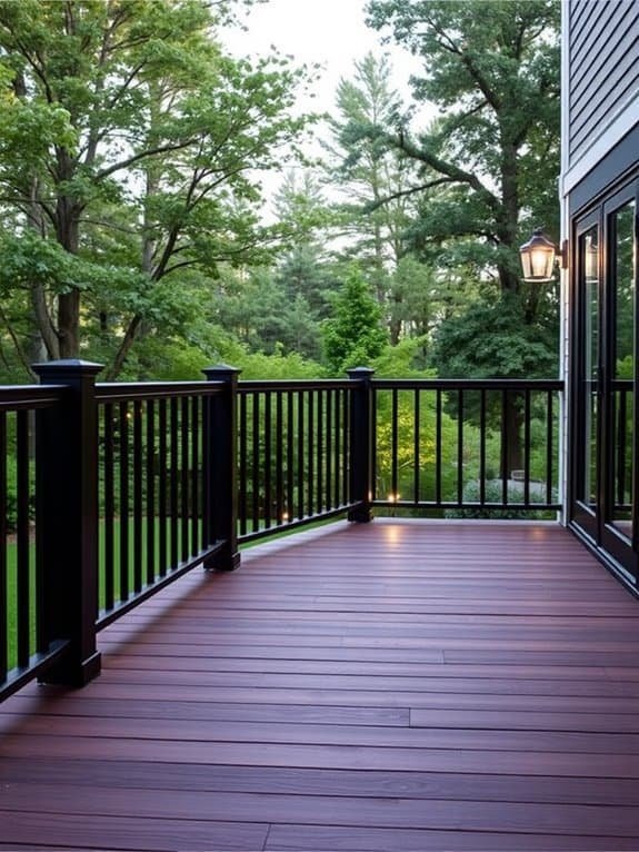 composite railing design options