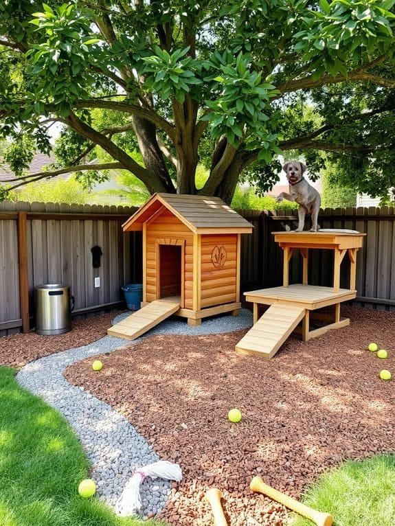 construct a shelter for dogs