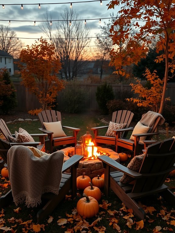 cozy al fresco atmosphere