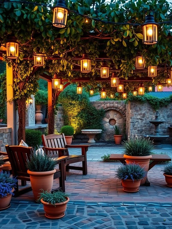 cozy and romantic illumination