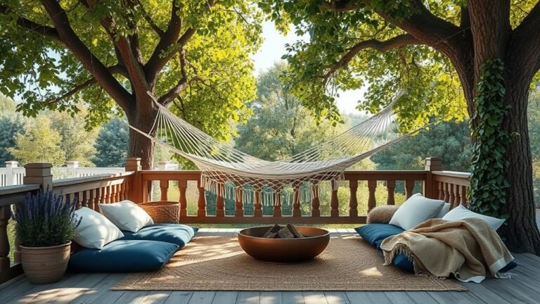 cozy backyard seating arrangements