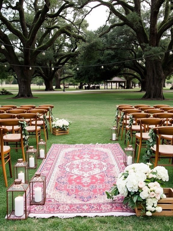 cozy couple seating setup