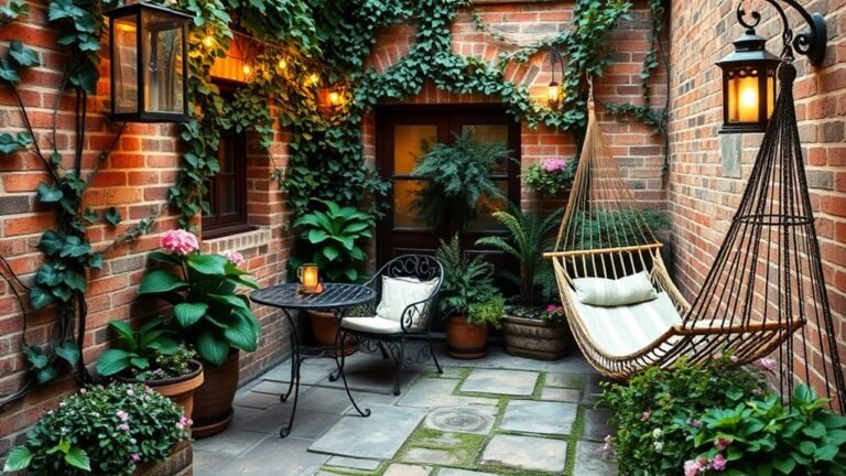 cozy courtyard ideas small spaces