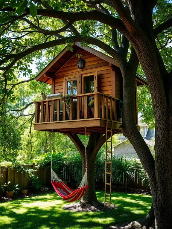 cozy elevated retreat space