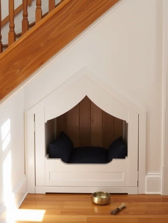 cozy hidden reading corner