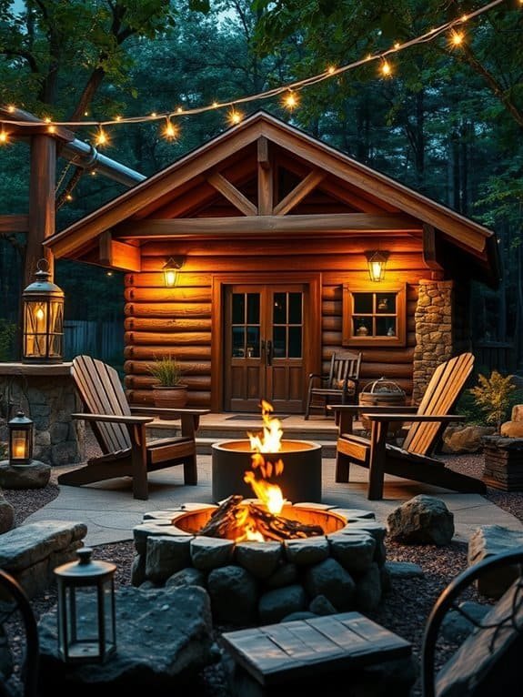 cozy nature getaway cabin