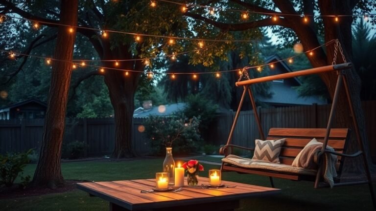 cozy outdoor couple retreats