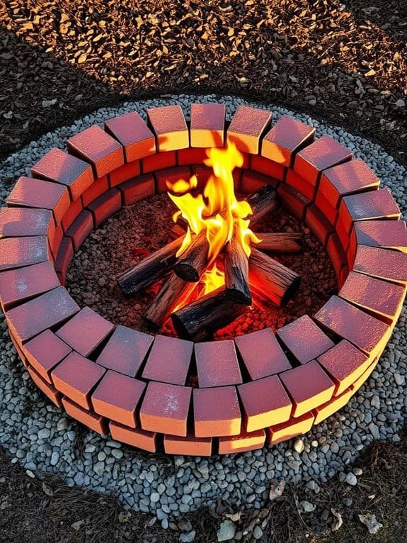 cozy outdoor gathering spot