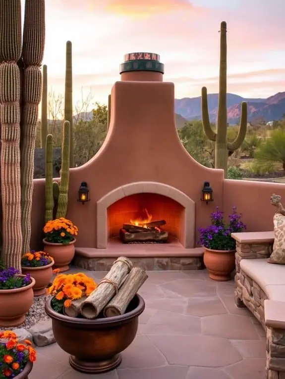 cozy outdoor heating solution