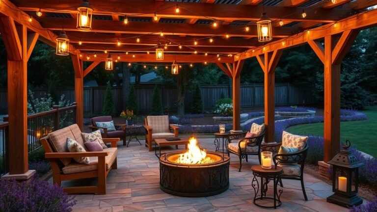 cozy outdoor lighting ideas