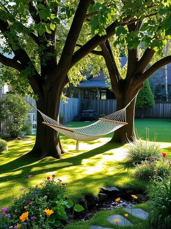 cozy relaxation spot outdoors