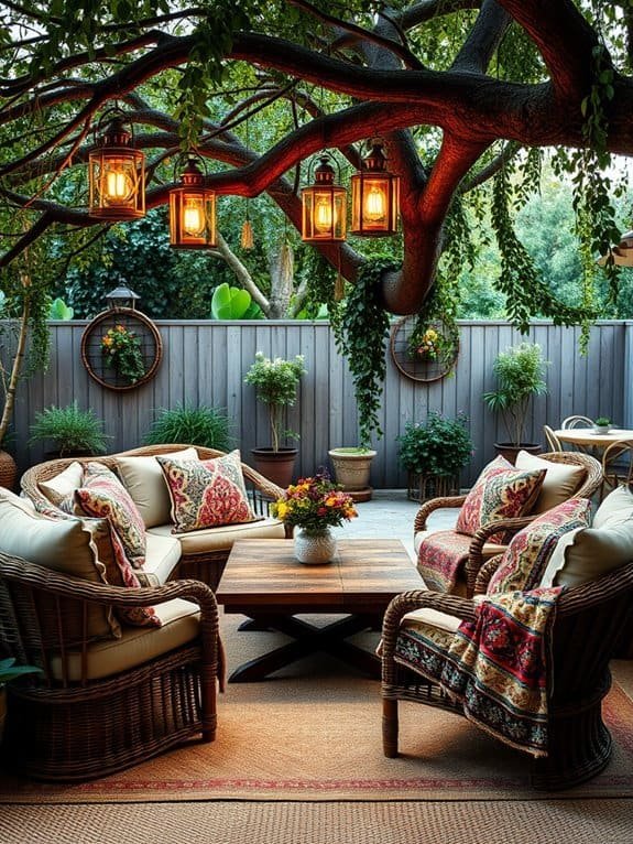 cozy seating area design