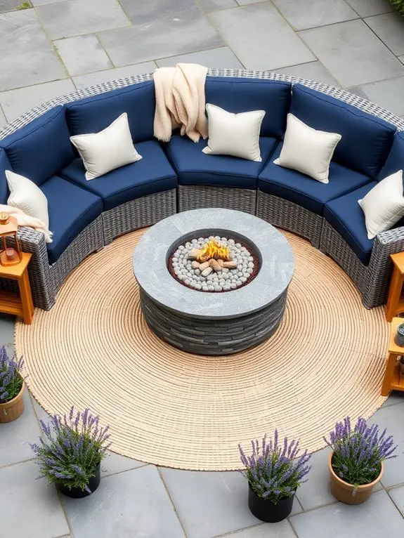 cozy seating arrangements needed