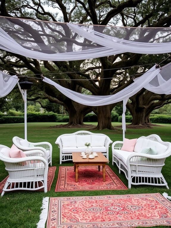 cozy seating space design