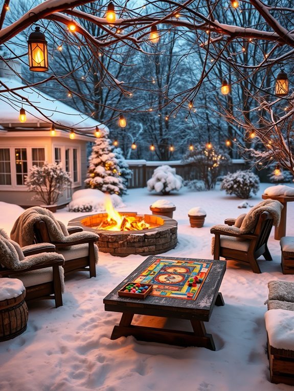 cozy winter game night