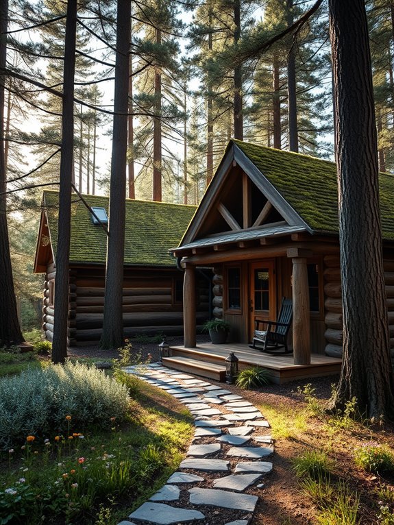 cozy wooden retreat destination