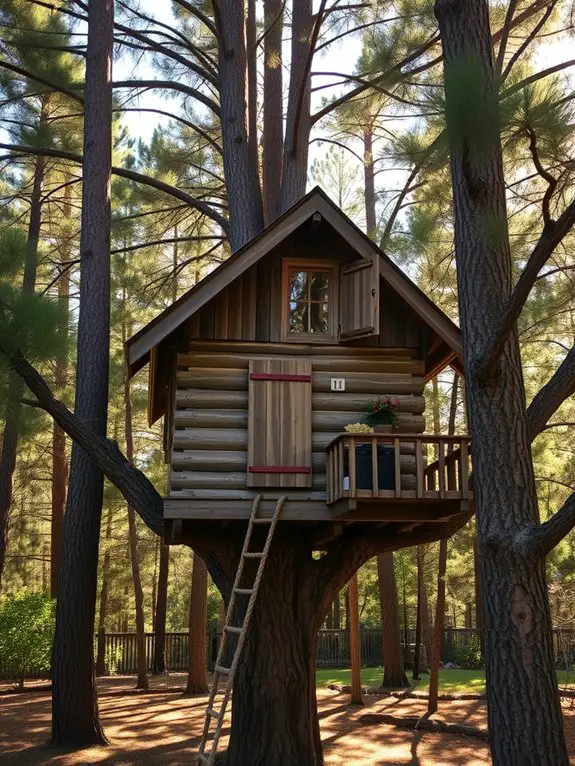 cozy woodland retreat escape