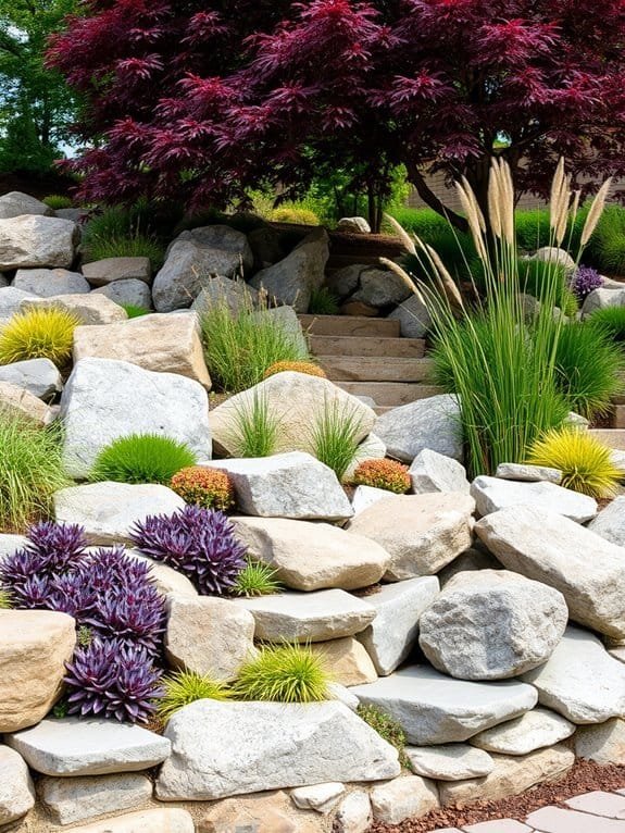 create a serene landscape