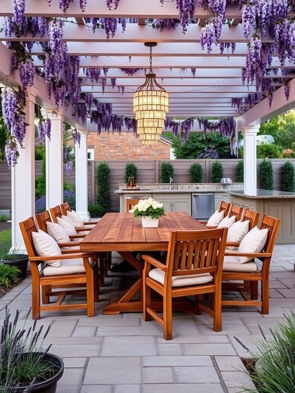 create an inviting patio