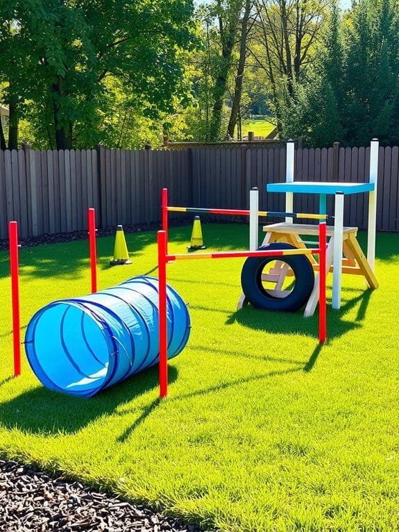 create an obstacle course