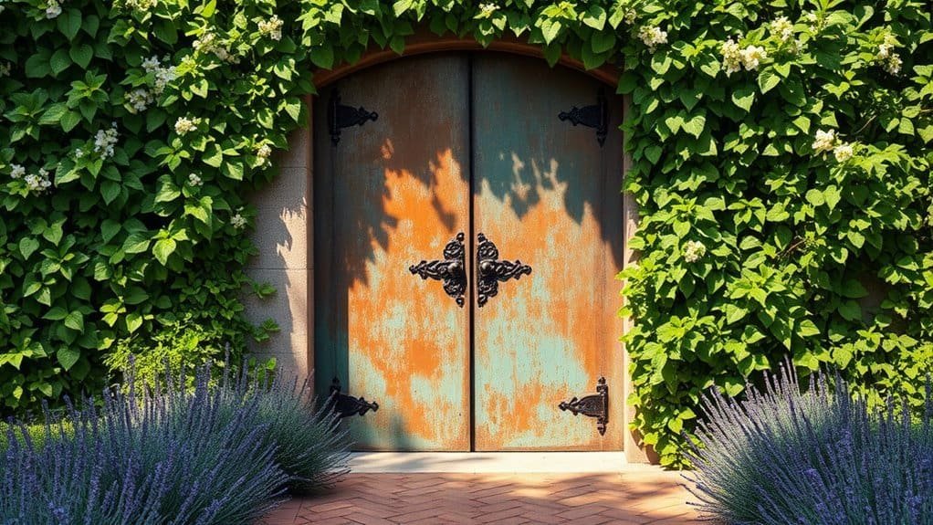 creative backyard door designs