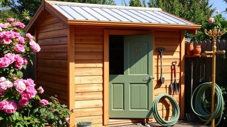 creative backyard garden sheds