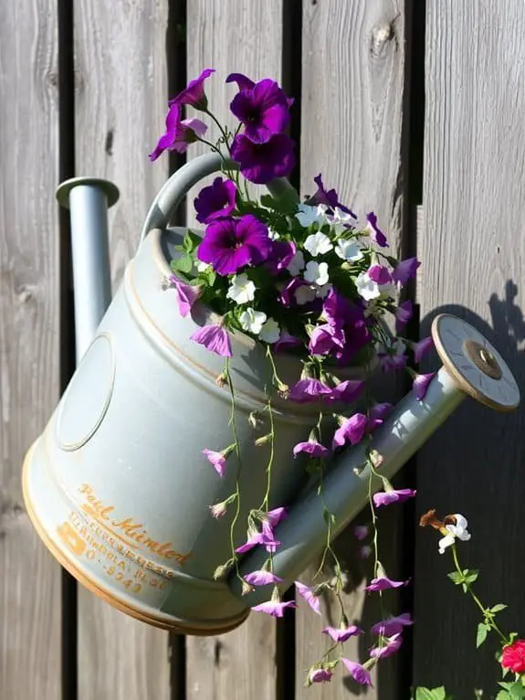 creative container gardening idea