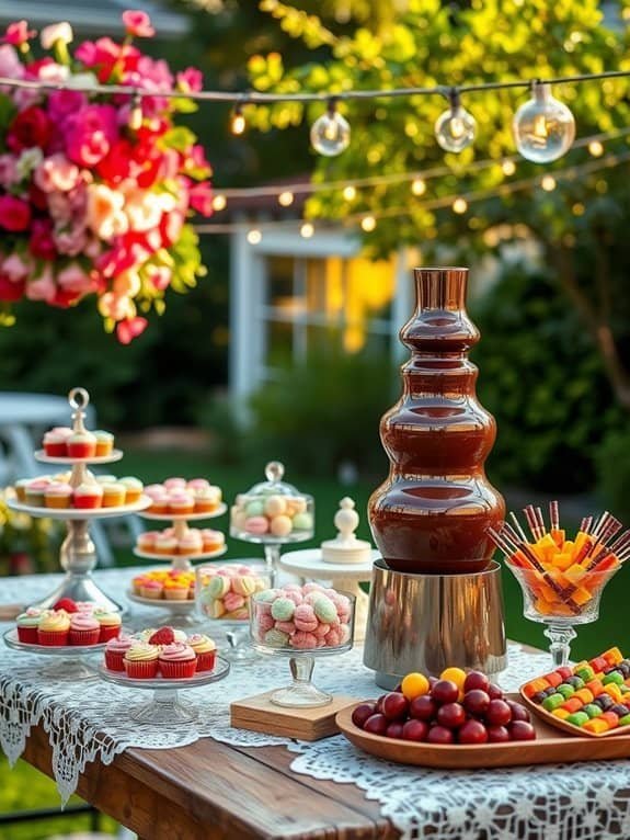 creative dessert display ideas