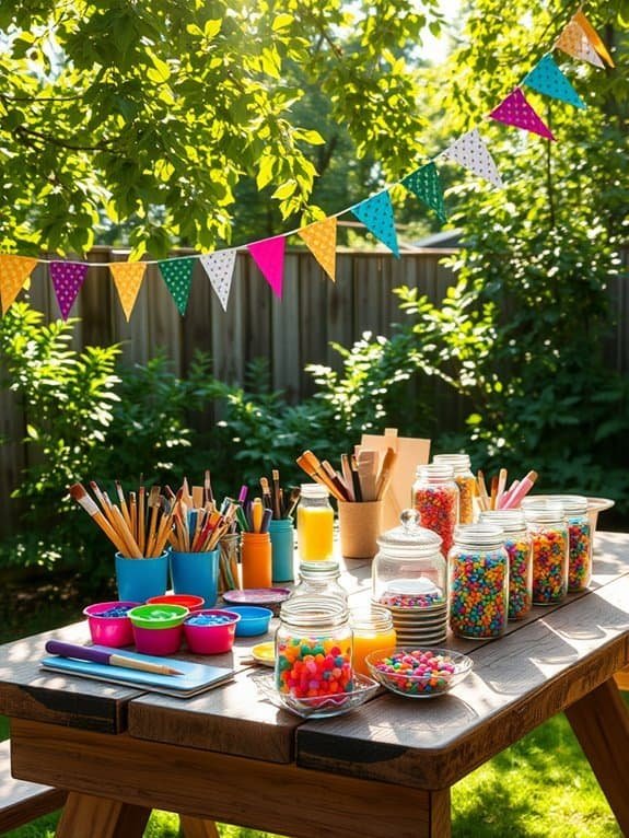creative diy project area