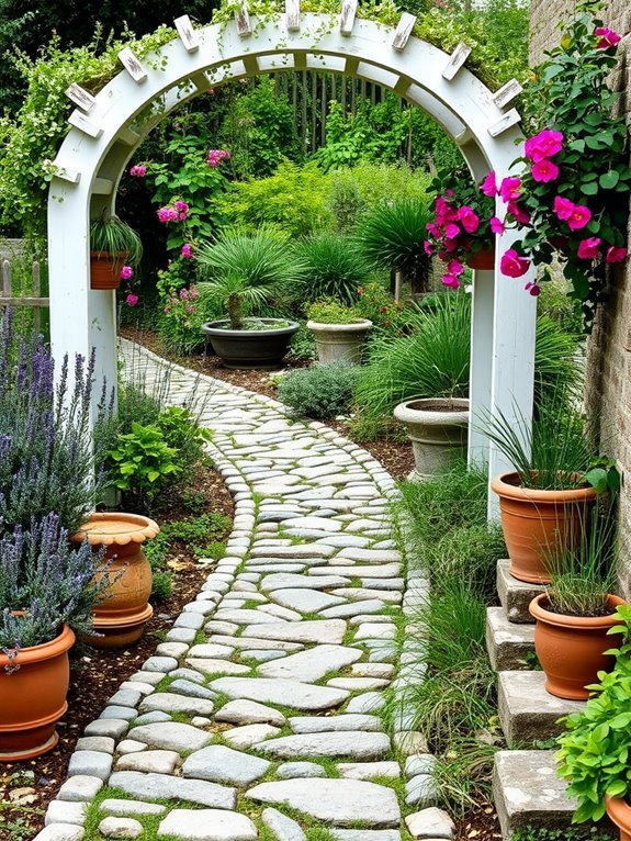 creative garden pathway designs