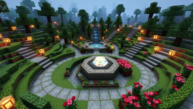 creative minecraft backyard concepts