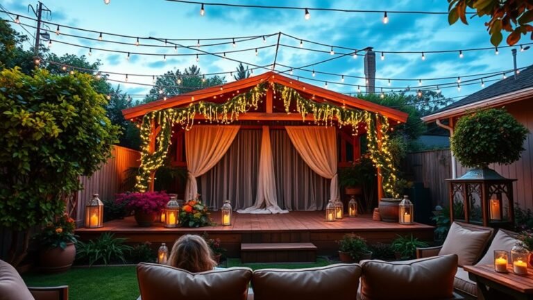 creative outdoor event setups