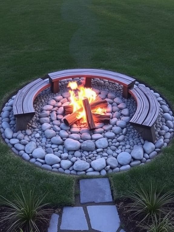 creative outdoor fire features