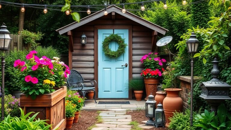 creative shed decoration ideas