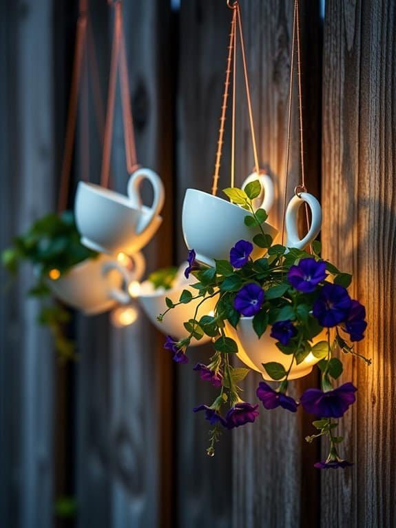 creative vertical gardening idea
