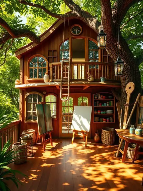 creative workspace for artists