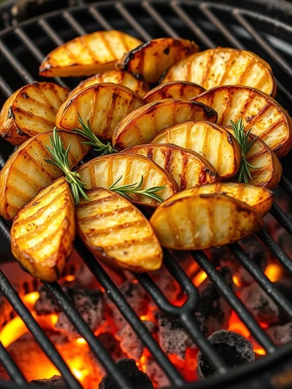 crispy grilled potato recipe