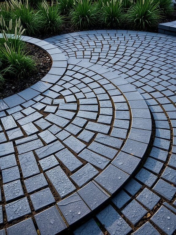 curved edges for patios